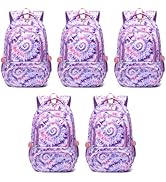 BLUEFAIRY Kids Backpacks for Girls in Bulk Elementary Primary Middle School Bags for Aged 8-10 fo...
