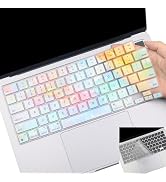 2 Pack Keyboard Cover for MacBook Pro 14" 16" M3 M2 M1 Pro/Max 2023 2022 2021 A2442 A2779 A2918 A...
