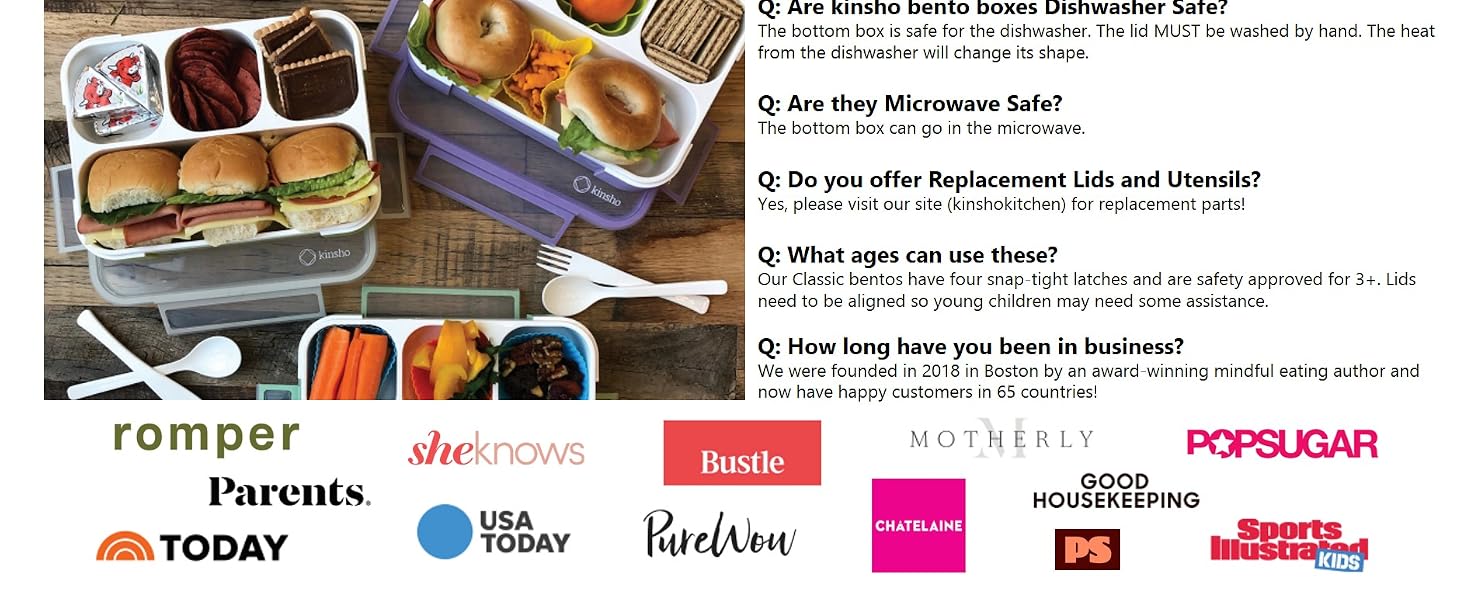 question and answer bento lunch boxes