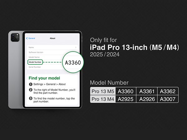 ipad pro 13 inch case