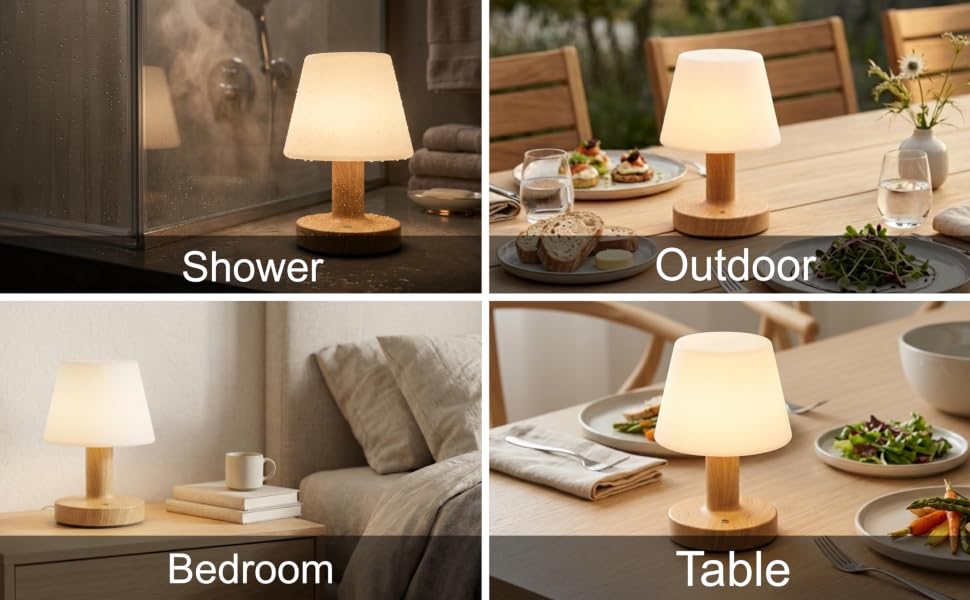 Portable Indoor & Outdoor Table Lamp
