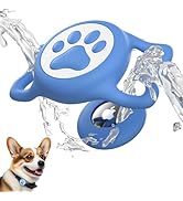 ZiperTag for Airtag Dog Collar Holder, Dog Airtag Holder Waterproof, Lightweight & Soft Silicone ...