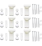 KUMGROT 3 Set Toilet Seat Screws Bolts Toilet Seat Parts Set Including Big Small Screws Flat Conc...