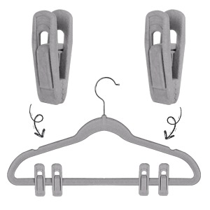 Perfect for use with flocked hangers