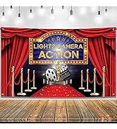 KatchOn, Movie Party Banner - Xtralarge, 72x44 Inch | Movie Night Party Decorations | Red Carpet ...