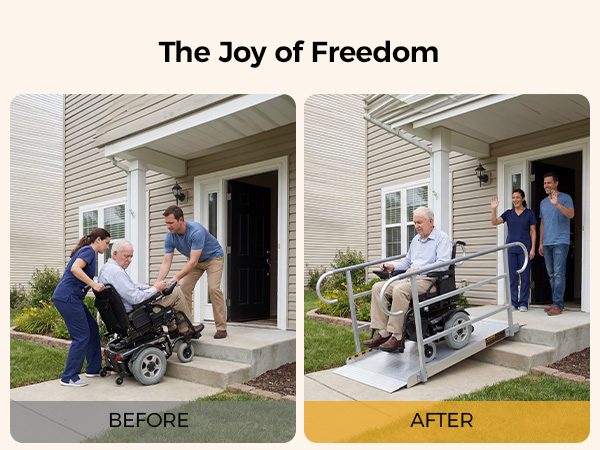 wheelchair ramp, ramp, ramps for wheelchairs for home, threshold ramps for doorways
