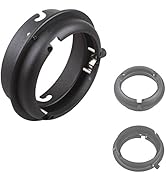 Fomito Photo Studio Elinchrom Speedring to Bowens Mount Converter Adapter Ring for Softbox Beauty...