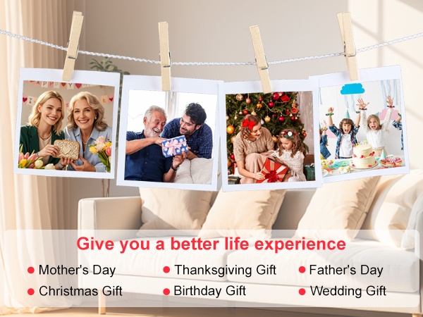 frameo white wifi digital picture frame 10.1 inch smart electronic load from phone for photos