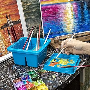 paint brush organizer