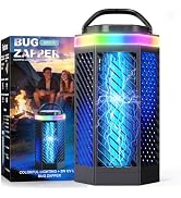 REOGLE Bug Zapper Outdoor Indoor, Rechargeable Mosquito Zapper with 8000mAh Battery & LED Night L...