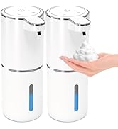 MTYGK 2 Pack Automatic Foaming Soap Dispenser,Touchless Foam Soap Dispenser,12.8oz Rechargeabled ...