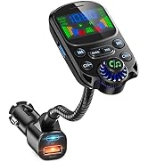 Bluetooth 5.3 FM Transmitter for Car- SOARUN Bluetooth Car Adapter PD30W & USB Port Fast Charge -...