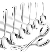 SONGZIMING Demitasse Espresso Spoons, Mini Coffee Spoon, 18/10 Stainless Steel Small Spoons for D...