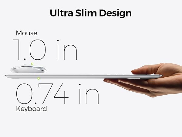 ultra-thin keyboard mouse