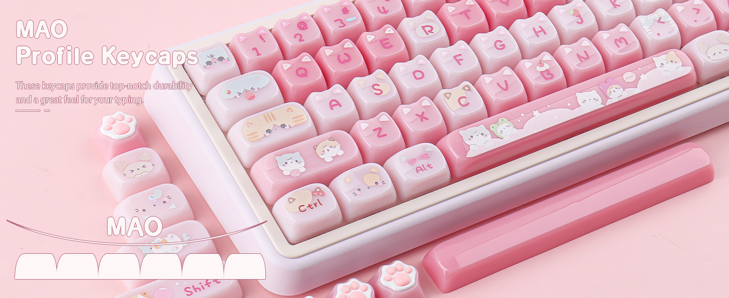 MAO Profile Keycaps