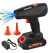 Viewmax Cordless Electric Air Duster, 100,000RPM Compressed Air Duster with Brushless Motor, 20V ...