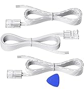 EMITEVER LED Strip Light Connector, 3 Packs, Tape Light Extension Connector for 8mm Width LED Str...