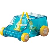 JJLFresheners Desktop Mini Cleaner and Dust Sweep, Blue Transparent, Car Table Dust Cleaning Trol...