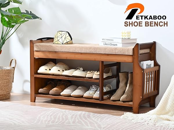 shoe bench 39.4 inch