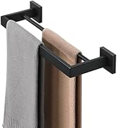 Alise Double Bath Towel Bar, SUS304 Stainless Steel Towel Racks for Bathroom, Heavy Duty Towel Ra...