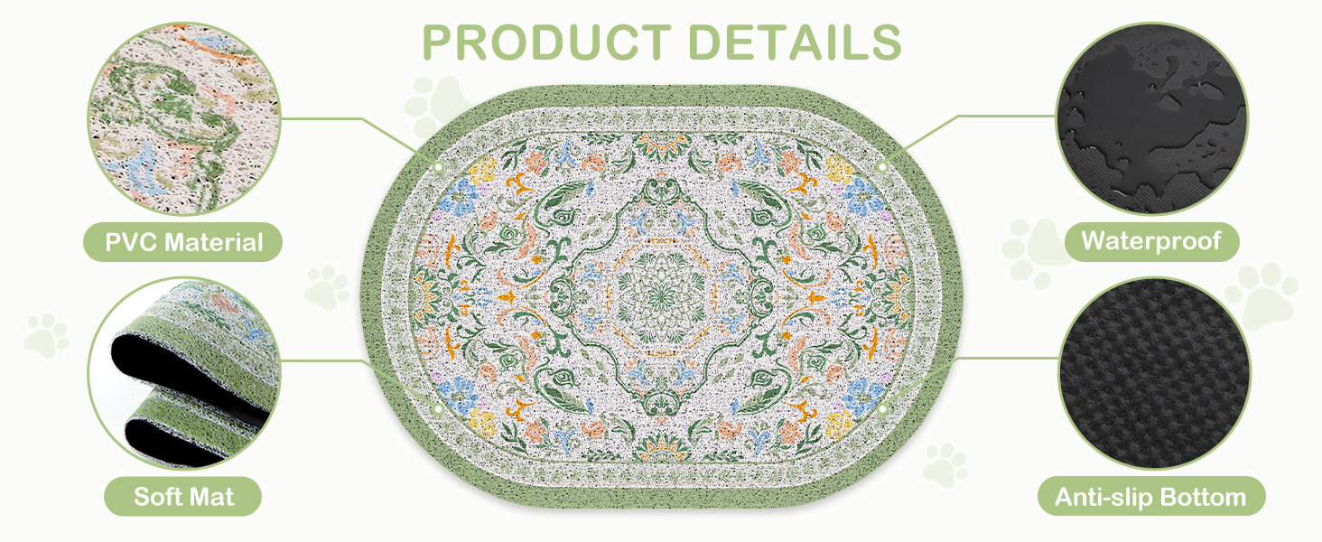 litter trapping mat