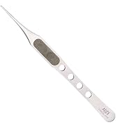 ALLEX Craft Tweezers Precision Japanese Stainless Steel Tweezers, Made in JAPAN Pointed Tweezers,...