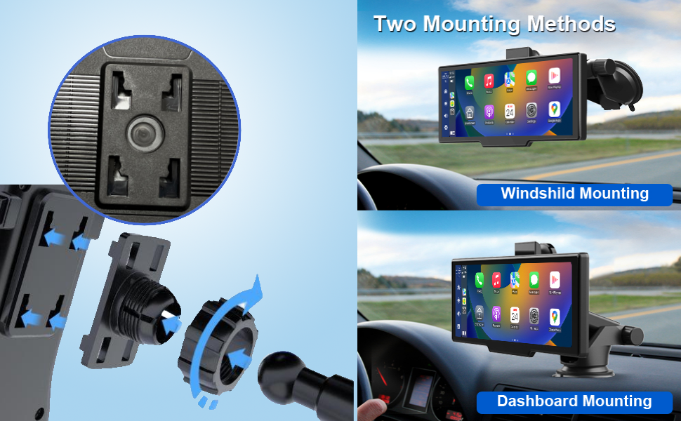 Epronic Flexible Dashboard Suction
