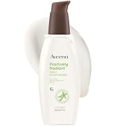 Aveeno Positively Radiant Face Moisturizer with SPF 30 Sunscreen, Hydrating Facial Moisturizer wi...