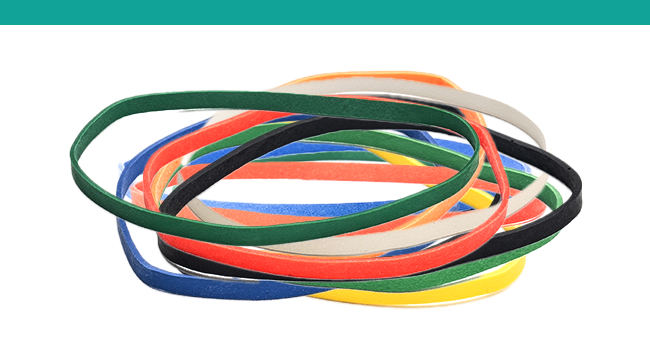 rubberbands color