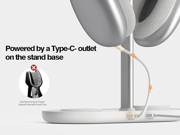 headphone stand with wireless charger