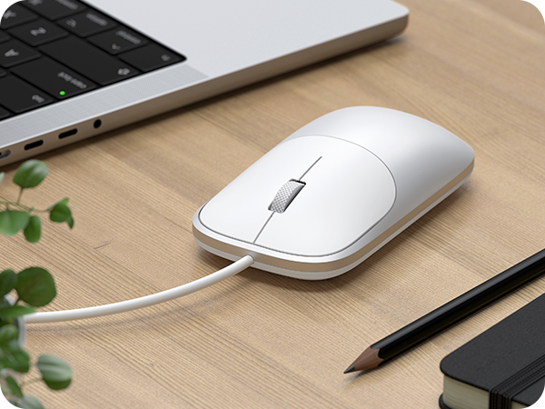 Slim LX Wired Mouse