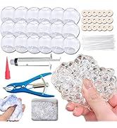 18PCS DIY Stress Ball Making Kit, 2025 New Crunchy Stress Ball Squishy Making Kit, Blank Pressure...