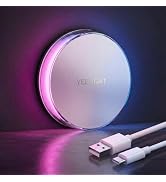 YEELIGHT Motion Sensor Night Light Rechargeable Color Changing RGB, 750mAh Wireless Nightlight Ty...