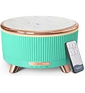 500ML Large Capacity Essential Oil Diffuser, Ultrasonic Aromatherapy Diffuser with 7 Color LED Li...