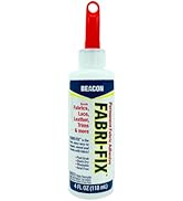 BEACON Fabri-Fix Bonding Solution - Fast Grab & Quick Dry for Fabric, Leather & More - No Heat, N...