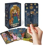 Wyspell Tarot Cards: Sacred Witch Tarot Deck with Guide Book - Unique Card Deck for Beginners - M...