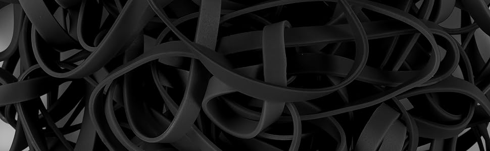 black size 64 rubber bands