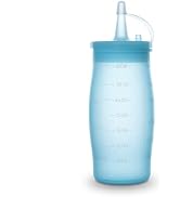SoKalChw All silicone condiment squeeze bottles, 12 oz, Food grade non-toxic odorless, For olive ...