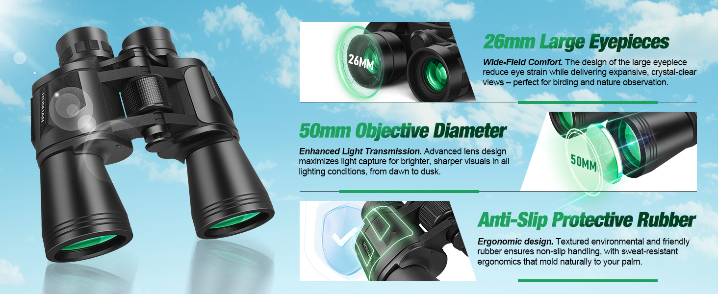 binoculars for adults high powered