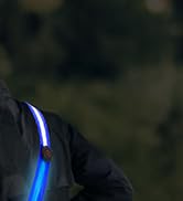 Fitense LED Reflective Belt Sash - 5 Lights Colors & 3 Light Modes High Visibility Night Safety B...