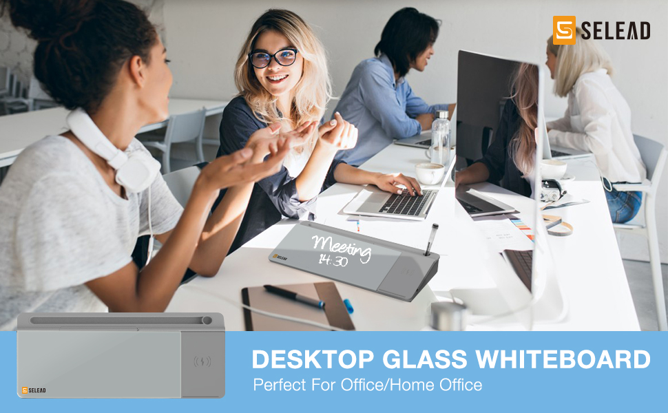 DESKTOP GLASS WHITEBOARD