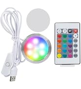 3D Printer Remote Control RGB LED Lamp Kit 001 with Power Off Color Storage for Bambu Lab H2D/H2C...