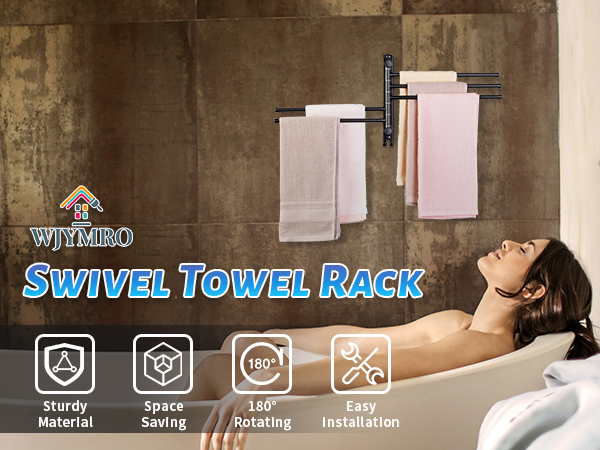 Swivel Towel Rack