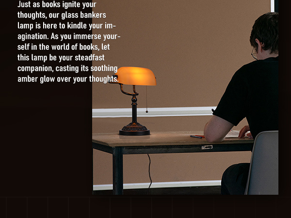TORCHSTAR Bankers Desk Lamp