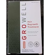 GroWell Hair Regrowth Topical for Women - Clinically-proven to reverse hair thinning and loss –2%...