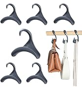 Zakrafo 6 Pcs Purse Hanger Bag Hanger Purse Organizer for Closet Organizer Storage Purses Handbag...