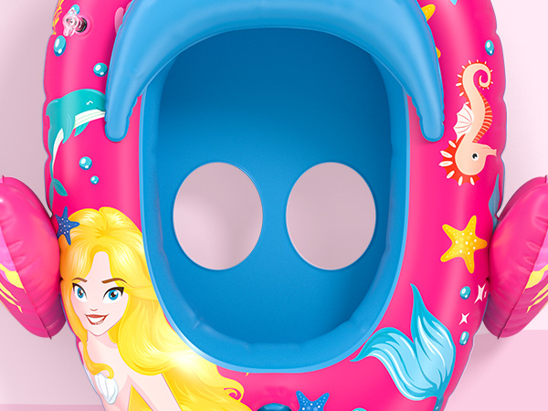 Floats for Kids with Safety Bottom Seats