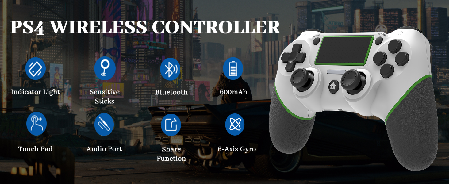 White, ps4 controller,playstation 4 controller, ps4 controller dualshock 4, dualshock 4,control ps4