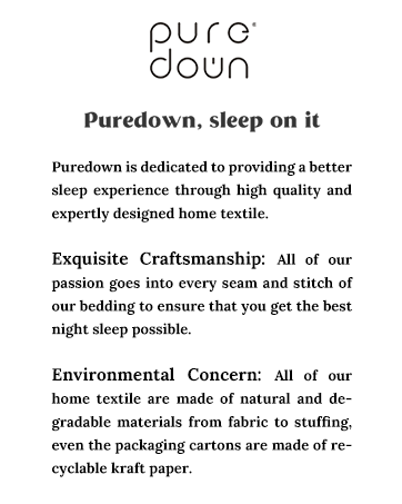puredown feather and down pillow