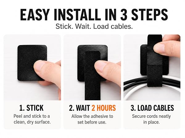 Cable Management Strips